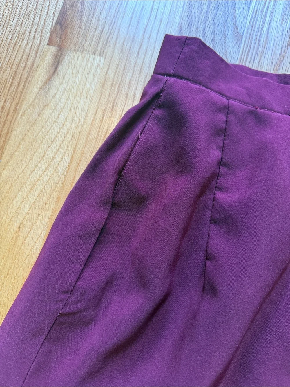 Diber vintage Women's Plum Pencil Skirt